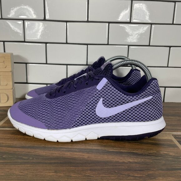 Nike Flex Experience RN 6 Womens Size 8 Running Shoes Purple Athletic Sneakers - Picture 1 of 13